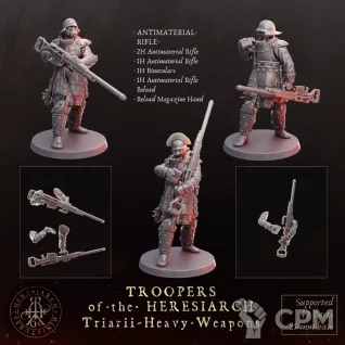 Описание картинки Triarii · Heavy Weapons от Manufactorum76 по цене 875руб | Свободный Рынок Миниатюр - СРМ