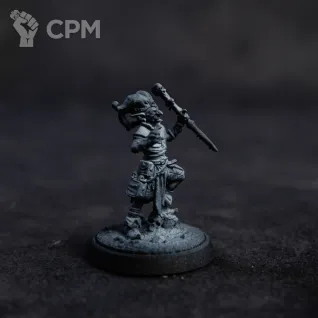 Описание картинки Гоблин - Шут от Dark Craft Hobby по цене 191руб | Свободный Рынок Миниатюр - СРМ