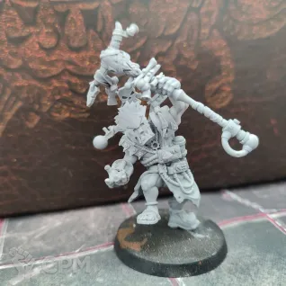 Описание картинки Миниатюра Tekk-Szhaman Weirdboy от артеля от Rivein по цене 425руб | Свободный Рынок Миниатюр - СРМ