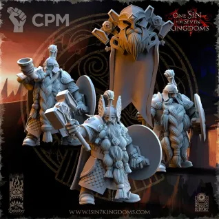 Описание картинки Highborn Warriors Command Group от Naggaroth Night по цене 250руб | Свободный Рынок Миниатюр - СРМ