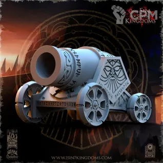 Описание картинки Thunder Cannon от Naggaroth Night по цене 1 300руб | Свободный Рынок Миниатюр - СРМ