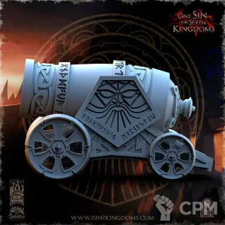 Описание картинки Thunder Cannon от Naggaroth Night по цене 1 300руб | Свободный Рынок Миниатюр - СРМ