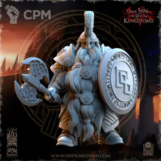 Описание картинки Highborn Warriors with Axe and Shield от Naggaroth Night по цене 250руб | Свободный Рынок Миниатюр - СРМ