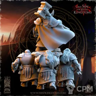 Описание картинки Throngrim, King of the Mountain Heart от Naggaroth Night по цене 1 300руб | Свободный Рынок Миниатюр - СРМ