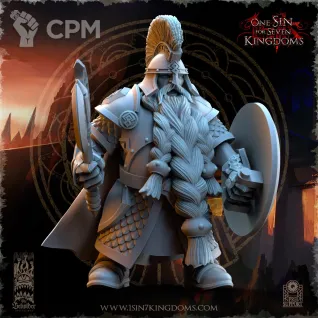 Описание картинки Highborn Warriors with Axe and Shield от Naggaroth Night по цене 250руб | Свободный Рынок Миниатюр - СРМ