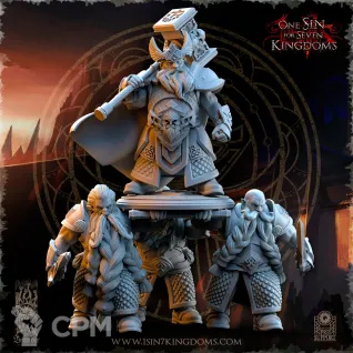 Описание картинки Throngrim, King of the Mountain Heart от Naggaroth Night по цене 1 300руб | Свободный Рынок Миниатюр - СРМ