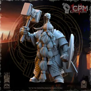Описание картинки Highborn Warriors with Hammer and Shield от Naggaroth Night по цене 250руб | Свободный Рынок Миниатюр - СРМ