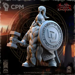 Описание картинки Highborn Warriors with Hammer and Shield от Naggaroth Night по цене 250руб | Свободный Рынок Миниатюр - СРМ