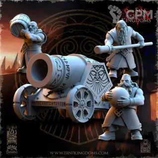 Описание картинки Thunder Cannon от Naggaroth Night по цене 1 300руб | Свободный Рынок Миниатюр - СРМ
