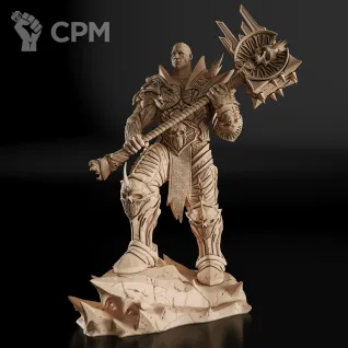 Описание картинки Bolvar Fordragon Фигурка (World of Warcraft) от GAS3TXD  по цене 4 200руб | Свободный Рынок Миниатюр - СРМ