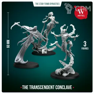 Описание картинки Комплект миниатюр The Transcendent Conclave от Артель W по цене 8 290руб | Свободный Рынок Миниатюр - СРМ