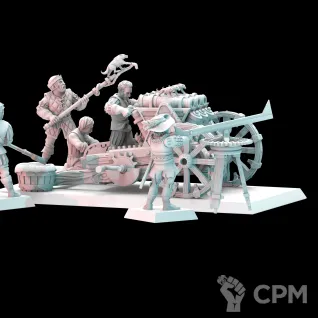 Описание картинки VolleyGun от Barduck Miniatures по цене 1 759руб | Свободный Рынок Миниатюр - СРМ