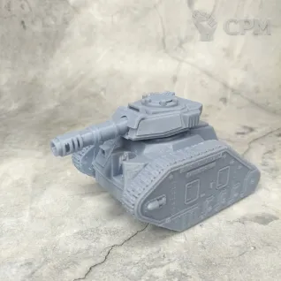 Описание картинки Leman Russ Battle Tank / Demolisher / Vanquisher от Миньки Молота Войны по цене 2 000руб | Свободный Рынок Миниатюр - СРМ