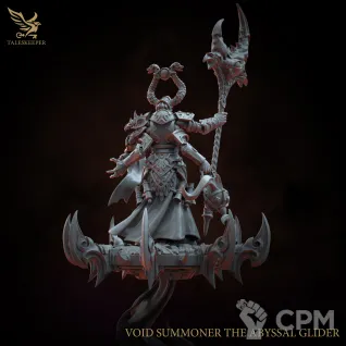 Описание картинки VOID SUMMONER THE ABYSSAL GLIDER от Manufactorum76 по цене 750руб | Свободный Рынок Миниатюр - СРМ