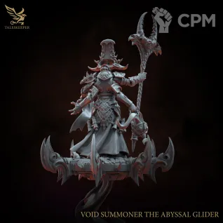 Описание картинки VOID SUMMONER THE ABYSSAL GLIDER от Manufactorum76 по цене 750руб | Свободный Рынок Миниатюр - СРМ