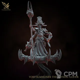 Описание картинки VOID SUMMONER THE ABYSSAL GLIDER от Manufactorum76 по цене 750руб | Свободный Рынок Миниатюр - СРМ