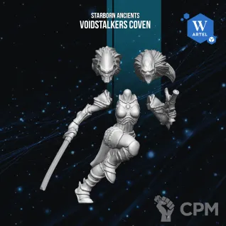 Описание картинки Voidstalkers Coven от WebWay 3D по цене 2 200руб | Свободный Рынок Миниатюр - СРМ