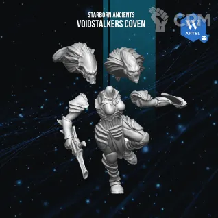Описание картинки Voidstalkers Coven от Manufactorum76 по цене 1 700руб | Свободный Рынок Миниатюр - СРМ
