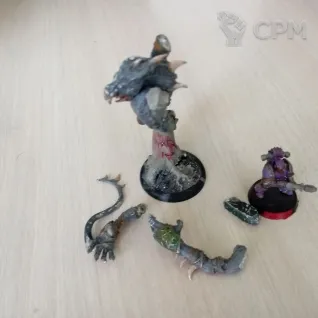 Описание картинки Extreme Feral Warpwolf от Magnito по цене 5 000руб | Свободный Рынок Миниатюр - СРМ