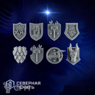 Описание картинки Нагруднные щитки ( shields pads) от Северная печать по цене 50руб | Свободный Рынок Миниатюр - СРМ