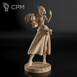Описание картинки Lulu Фигурка (Final Fantasy) от GAS3TXD  по цене 2 900руб | Свободный Рынок Миниатюр - СРМ