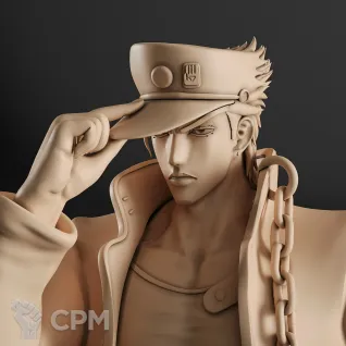 Описание картинки Jotaro Kujo Фигурка (JoJo) от GAS3TXD  по цене 2 900руб | Свободный Рынок Миниатюр - СРМ