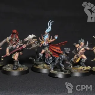 Описание картинки Godsworn Hunt. Darkoath от Никита по цене 5 600руб | Свободный Рынок Миниатюр - СРМ