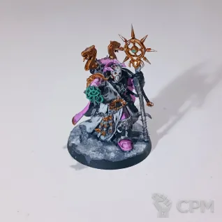Описание картинки Chaos Space Marines Sorcerer от OMG_SL по цене 2 700руб | Свободный Рынок Миниатюр - СРМ