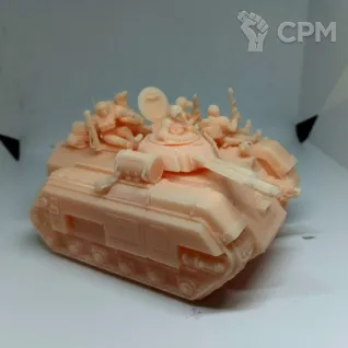 Описание картинки БТР "Гремучая змея" (Rattler) от Орки с наГорки по цене 1 400руб | Свободный Рынок Миниатюр - СРМ