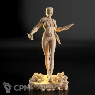 Описание картинки Yellow Ranger Фигурка (Power Rangers) от GAS3TXD  по цене 2 900руб | Свободный Рынок Миниатюр - СРМ