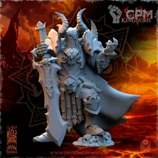 Описание картинки Vrolok, Lord of Destruction от Naggaroth Night по цене 300руб | Свободный Рынок Миниатюр - СРМ