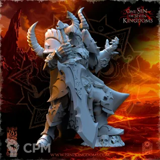 Описание картинки Vrolok, Lord of Destruction от Naggaroth Night по цене 300руб | Свободный Рынок Миниатюр - СРМ