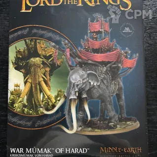 Описание картинки War Mumak Of Harad от zurdo по цене 11 850руб | Свободный Рынок Миниатюр - СРМ