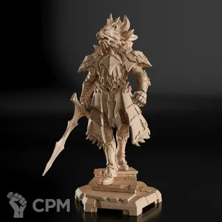 Описание картинки Orstein Фигурка (Dark Souls) от GAS3TXD  по цене 2 900руб | Свободный Рынок Миниатюр - СРМ