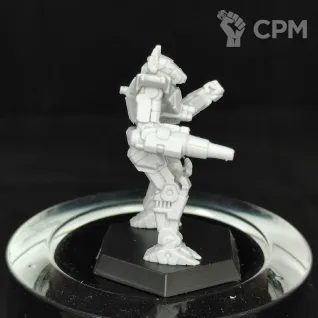 Описание картинки Вульфхаунд IIC (35 тонн) от Dwarf Pirate Foundry по цене 450руб | Свободный Рынок Миниатюр - СРМ