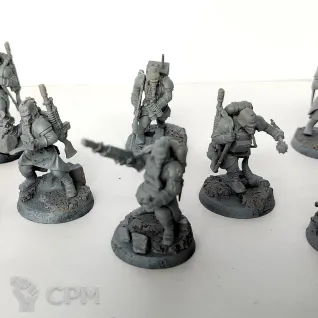 Описание картинки Krieg Veteran Squad #3 от protest36rus по цене 1 500руб | Свободный Рынок Миниатюр - СРМ