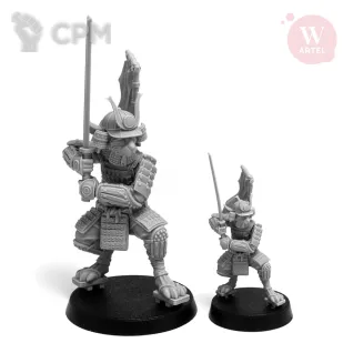 Описание картинки Mimi no Bo, warrior of Usagi Clan. 54mm от Артель W по цене 1 800руб | Свободный Рынок Миниатюр - СРМ