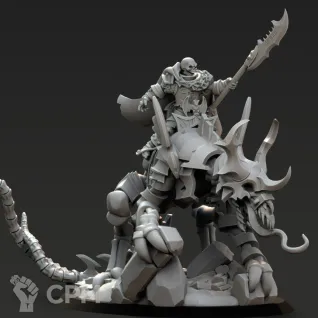 Описание картинки Commander Abyssal от Painkiller3108 по цене 1 500руб | Свободный Рынок Миниатюр - СРМ