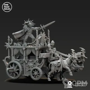 Описание картинки Black Coach от MrMetalHorror по цене 2 500руб | Свободный Рынок Миниатюр - СРМ
