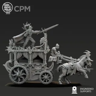 Описание картинки Black Coach от MrMetalHorror по цене 2 500руб | Свободный Рынок Миниатюр - СРМ