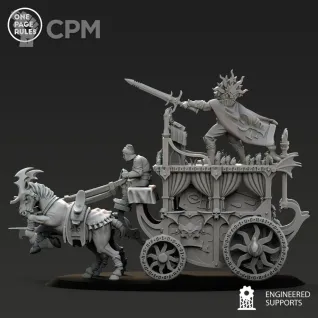 Описание картинки Black Coach от MrMetalHorror по цене 2 500руб | Свободный Рынок Миниатюр - СРМ