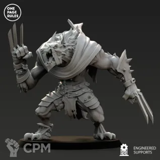 Описание картинки Strigoi Ghoul King от MrMetalHorror по цене 550руб | Свободный Рынок Миниатюр - СРМ