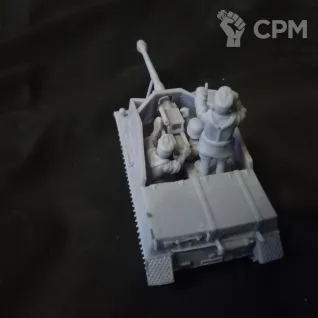 Описание картинки Мардер II c экипажем 1/56 от Capitan Martinez по цене 500руб | Свободный Рынок Миниатюр - СРМ