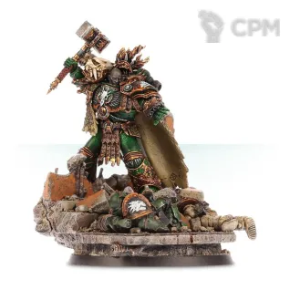Описание картинки Vulkan Primarch of the Salamanders от Saudad по цене 2 500руб | Свободный Рынок Миниатюр - СРМ