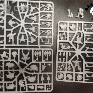 Описание картинки Vulkite Berzerkers 5 шт. от ССП по цене 1 050руб | Свободный Рынок Миниатюр - СРМ