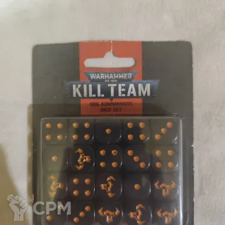 Описание картинки Kill Team: Ork Kommandos Dice Set от User19033 по цене 4 000руб | Свободный Рынок Миниатюр - СРМ