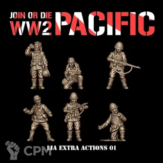 Описание картинки IJA Extra Actions от 3DPrintClub по цене 95руб | Свободный Рынок Миниатюр - СРМ