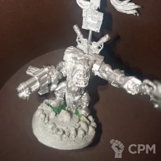 Описание картинки Warboss with Big Choppa от Amelio по цене 2 500руб | Свободный Рынок Миниатюр - СРМ