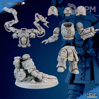 Описание картинки Primaris Apothecary от Хижина Мопса по цене 450руб | Свободный Рынок Миниатюр - СРМ