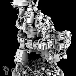 Описание картинки World Eaters Contemptor dreadnought от Kapers Point по цене 1 057руб | Свободный Рынок Миниатюр - СРМ